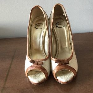 Just Cavali open toe high shoes